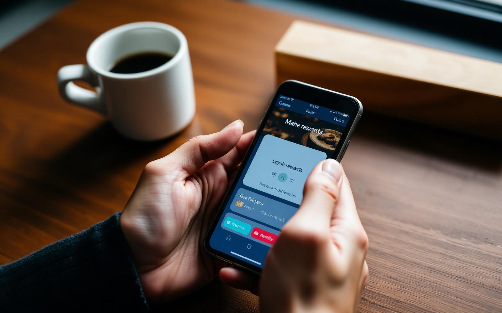 Customer loyalty app — vouchers, cashback and tier upgrades in one tap